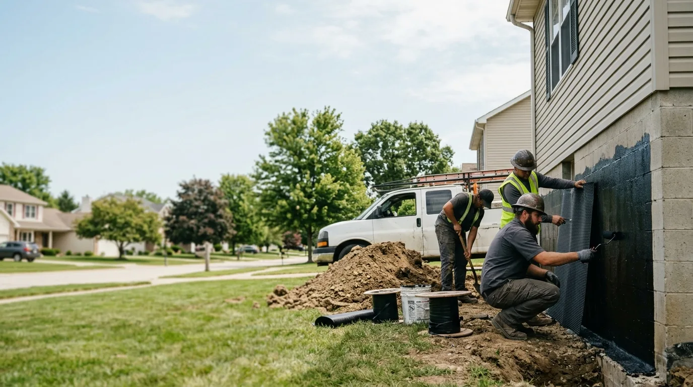 Basement Waterproofing in Brocton, IL near me